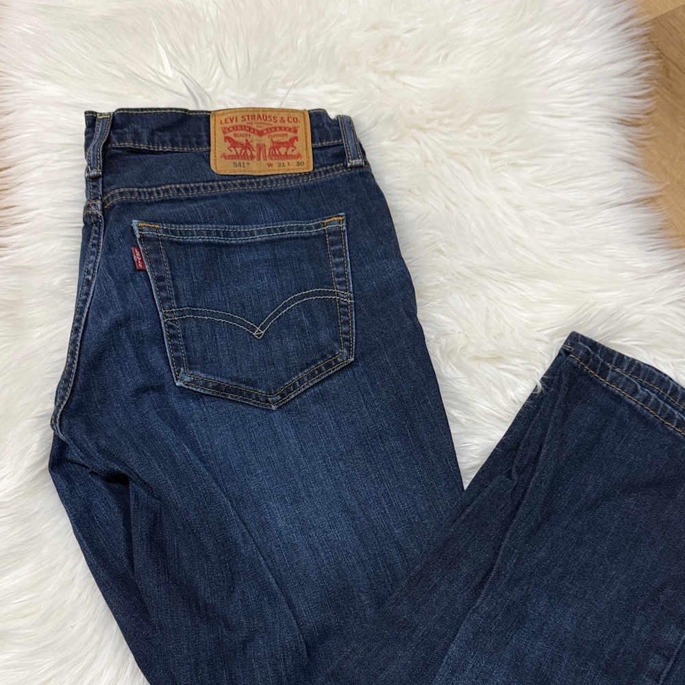 Levi's Men's 541 Indigo Straight-Leg Jeans